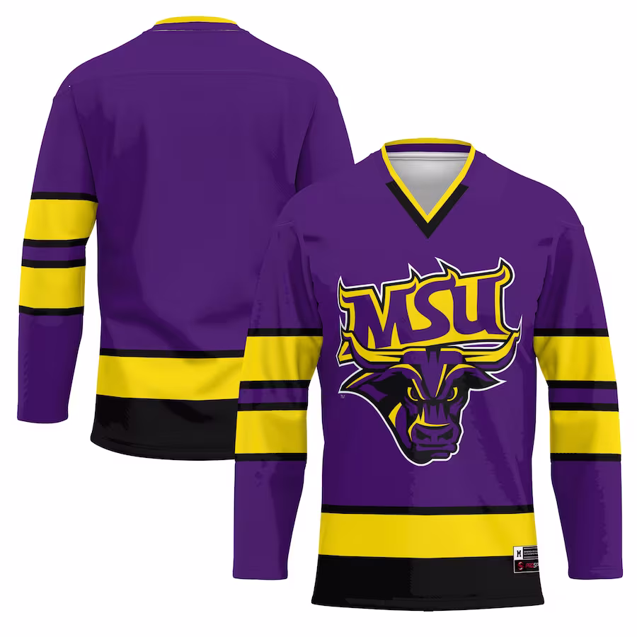 Minnesota State Mavericks GameDay Greats Hockey Jersey - Purple - Jersey