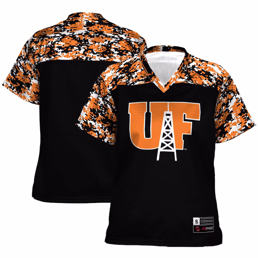 Findlay Oilers GameDay Greats Women's Camo Football Jersey - Black - Jersey