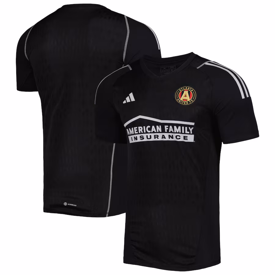 Men's Atlanta United FC adidas Black 2023 Replica Goalkeeper Jersey - Jersey