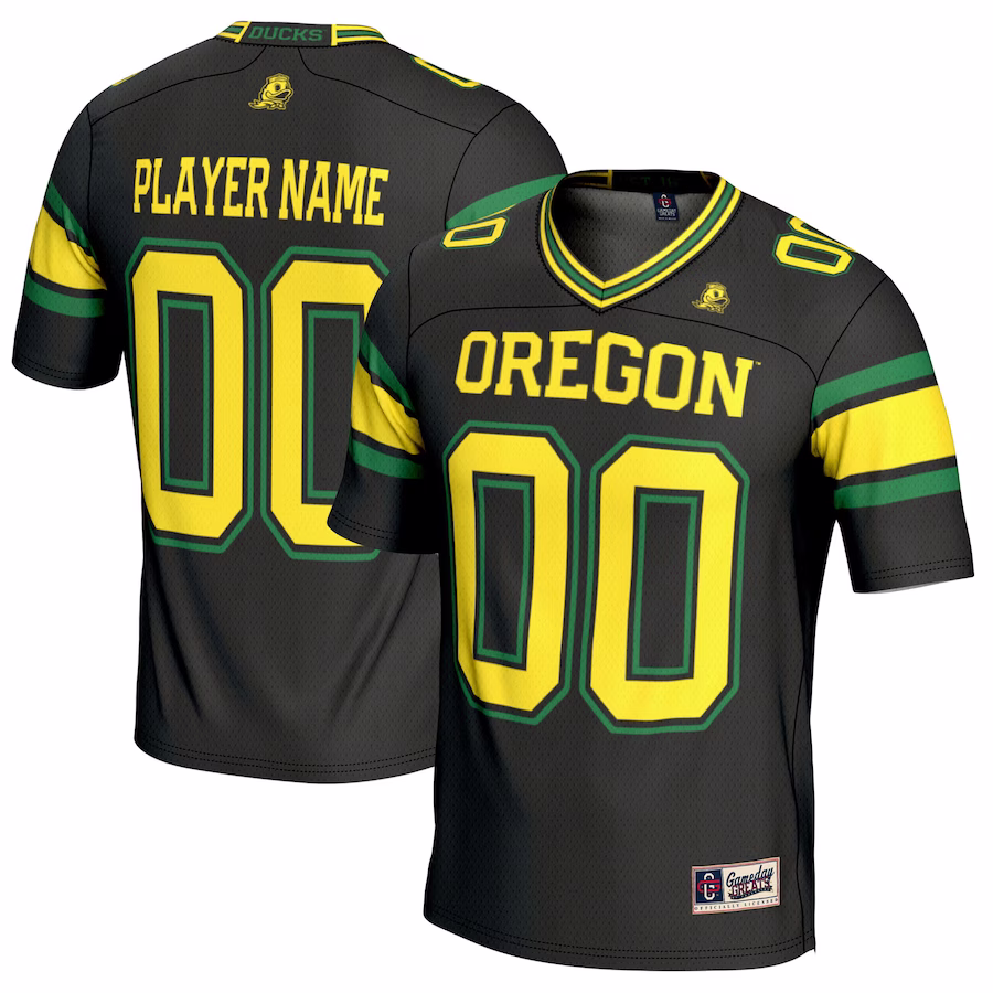 Oregon Ducks GameDay Greats Youth NIL Pick-A-Player Football Jersey - Black - Jersey