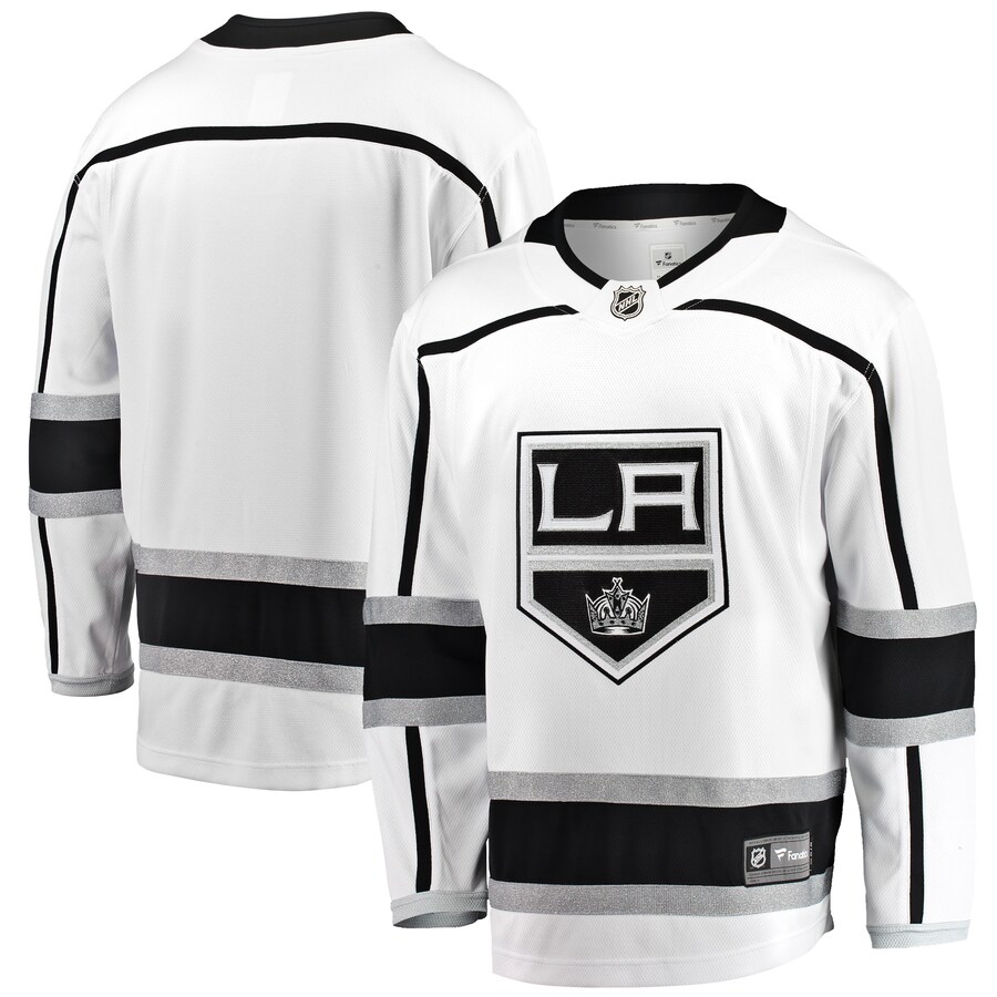 Men's Los Angeles Kings Fanatics Branded White Breakaway Away Jersey - Jersey