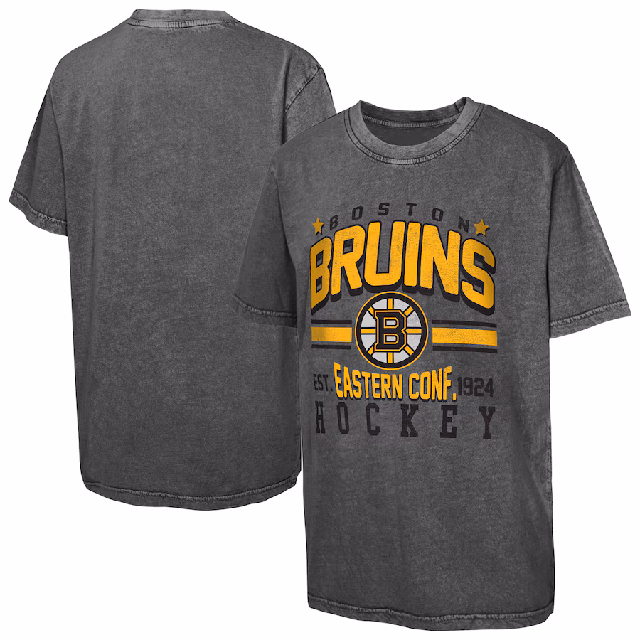 Youth Boston Bruins Black Sure Short T-Shirt - Jersey