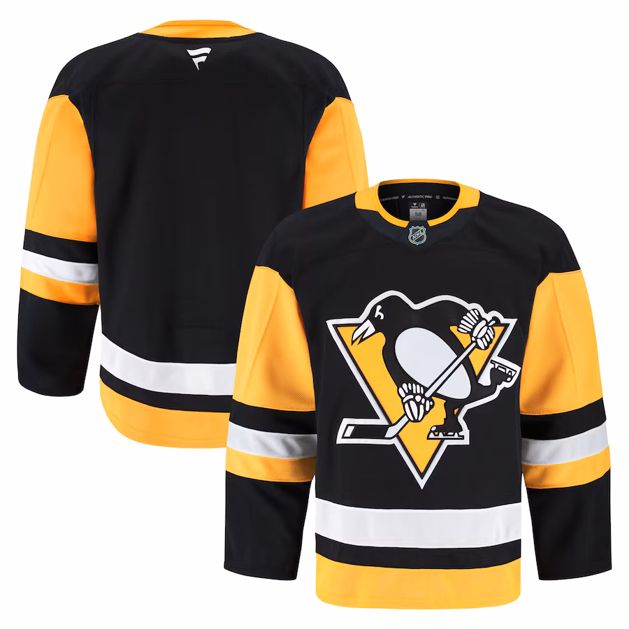 Men's Pittsburgh Penguins Fanatics Black Home Authentic Pro Jersey - Jersey