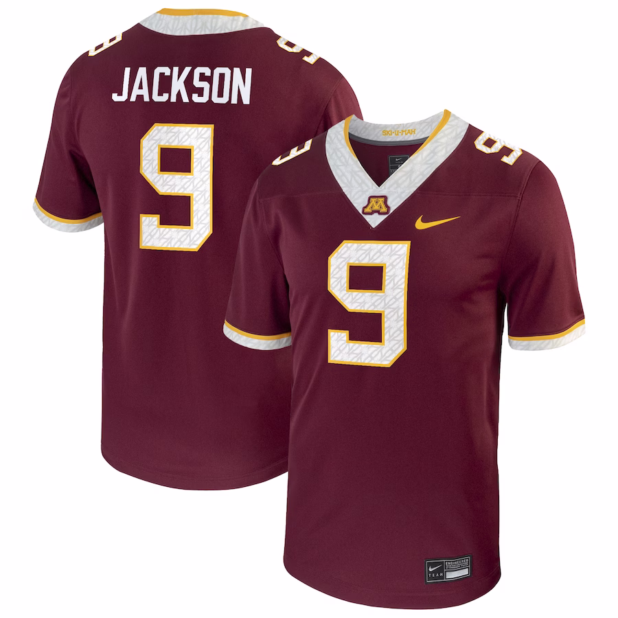 Daniel Jackson Minnesota Golden Gophers Nike Player Game Jersey - Maroon - Jersey