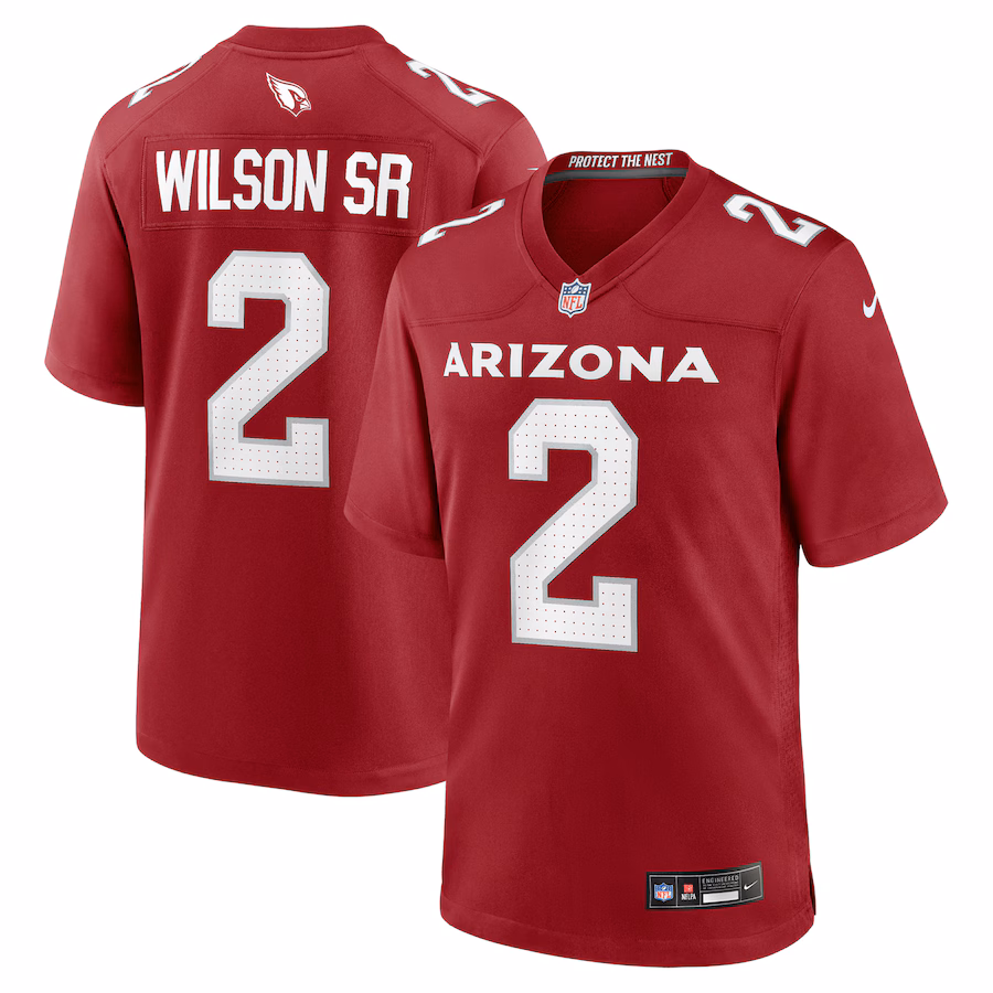 Men's Arizona Cardinals Mack Wilson Sr. Nike Cardinal Team Game Jersey - Jersey