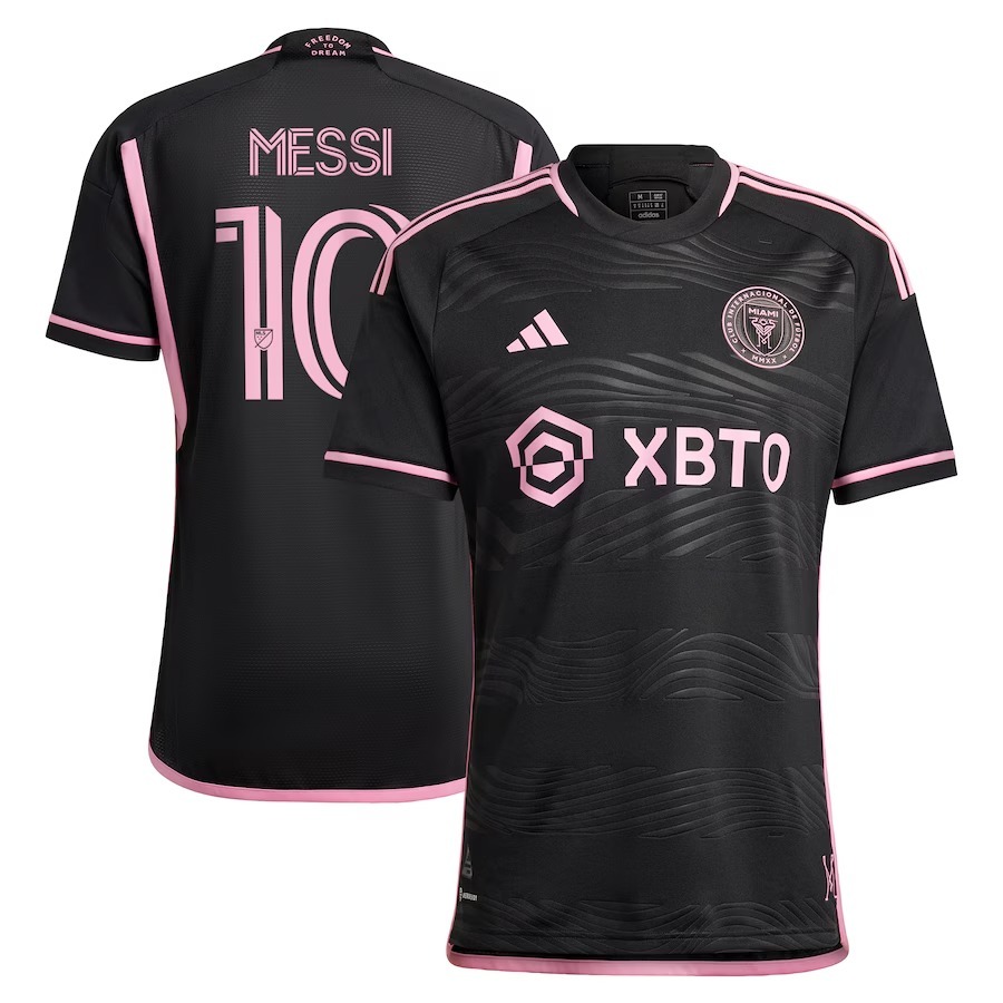 Men's Inter Miami CF Lionel Messi adidas Black 2023 La Noche Authentic Jersey - Jersey
