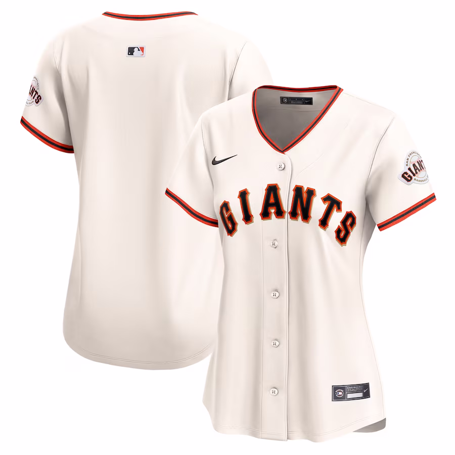 Women's San Francisco Giants Nike Cream Home Limited Jersey - Jersey