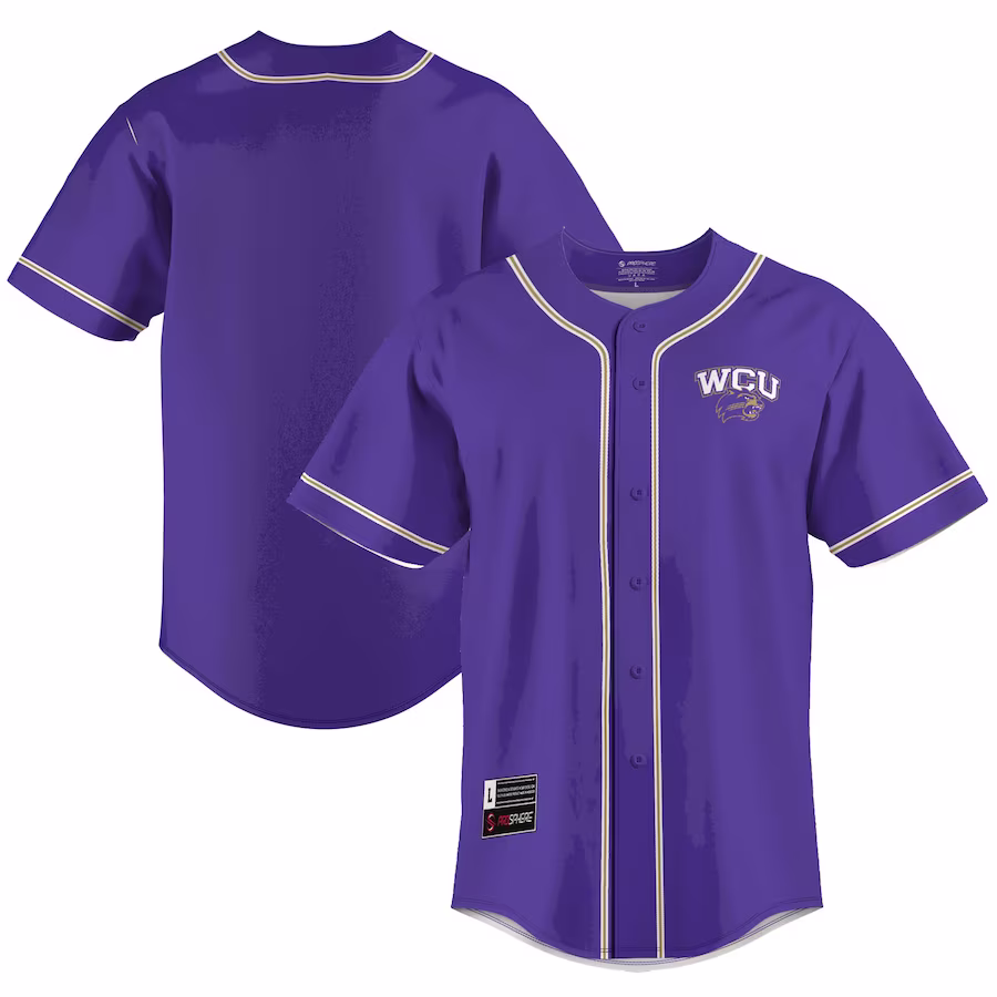 Western Carolina Catamounts GameDay Greats  Lightweight Baseball Jersey - Purple - Jersey