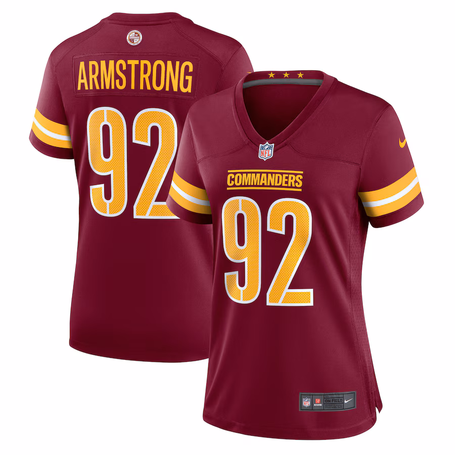 Women's Washington Commanders Dorance Armstrong Nike  Burgundy Game Jersey - Jersey