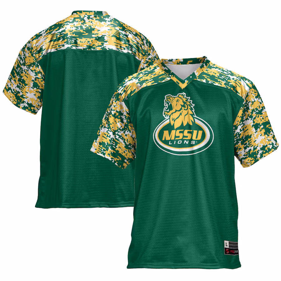 Missouri Southern State Lions GameDay Greats Football Jersey - Green - Jersey