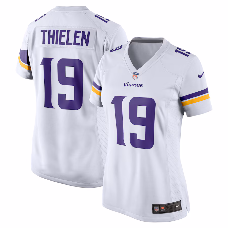 Women's Minnesota Vikings Adam Thielen Nike White Game Jersey - Jersey