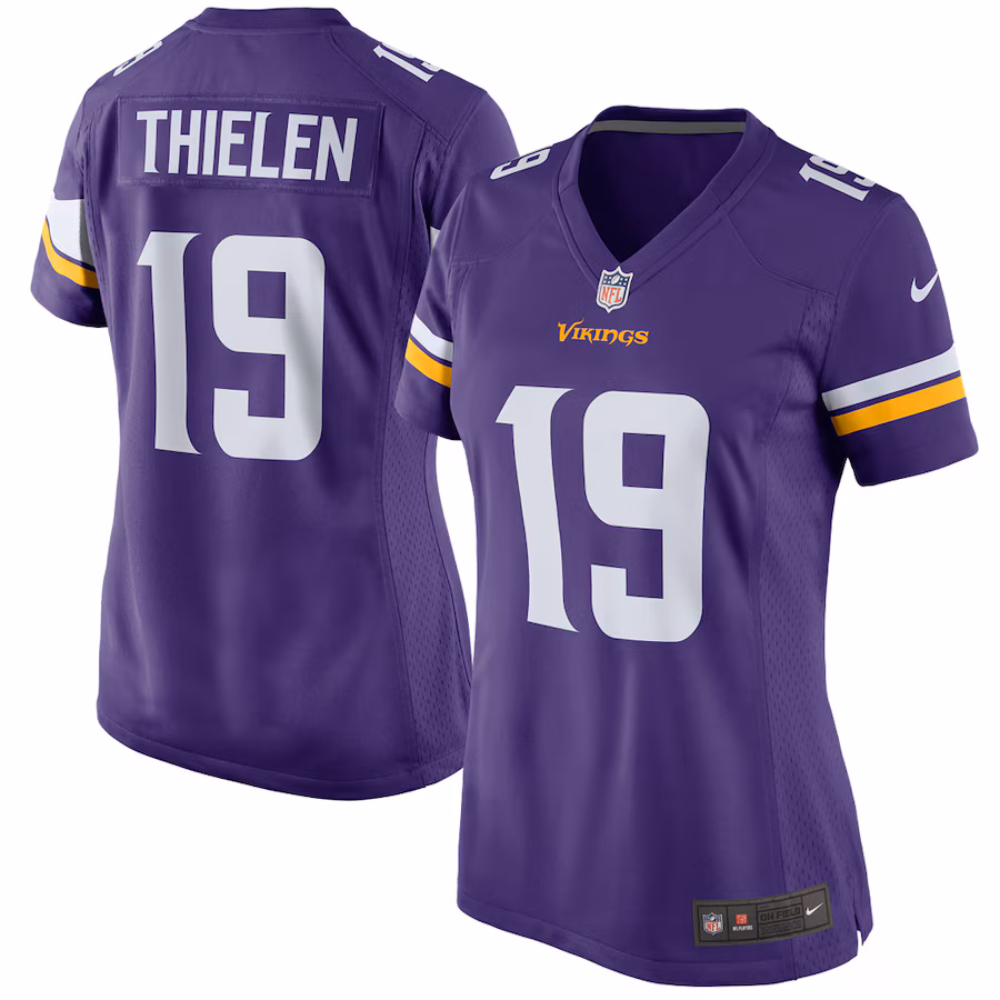 Women's Minnesota Vikings Adam Thielen Nike Purple Player Jersey - Jersey
