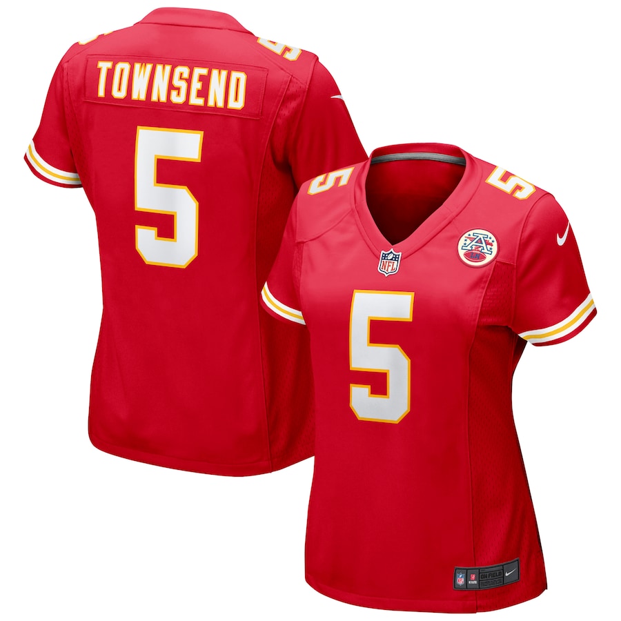 Women's Kansas City Chiefs Tommy Townsend Nike Red Game Jersey - Jersey