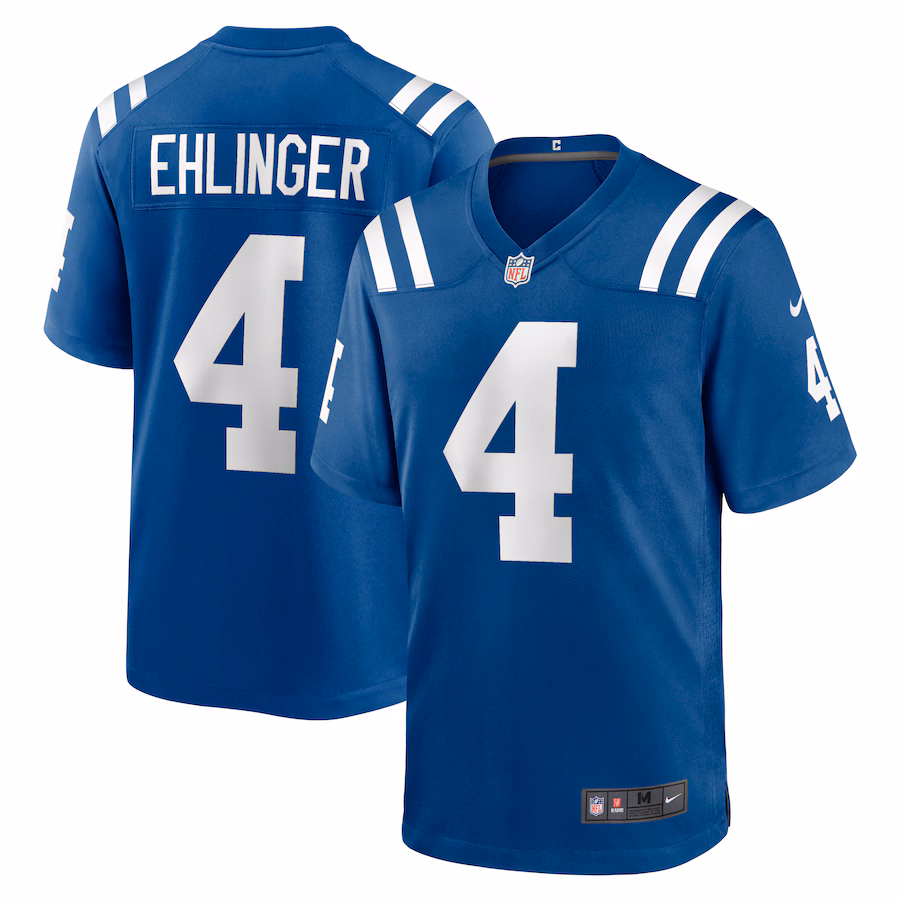 Men's Indianapolis Colts Sam Ehlinger Nike Royal Game Jersey - Jersey