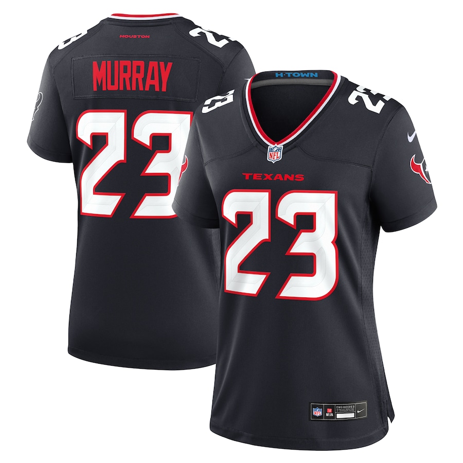 Women's Houston Texans Eric Murray Nike Navy Team Game Jersey - Jersey