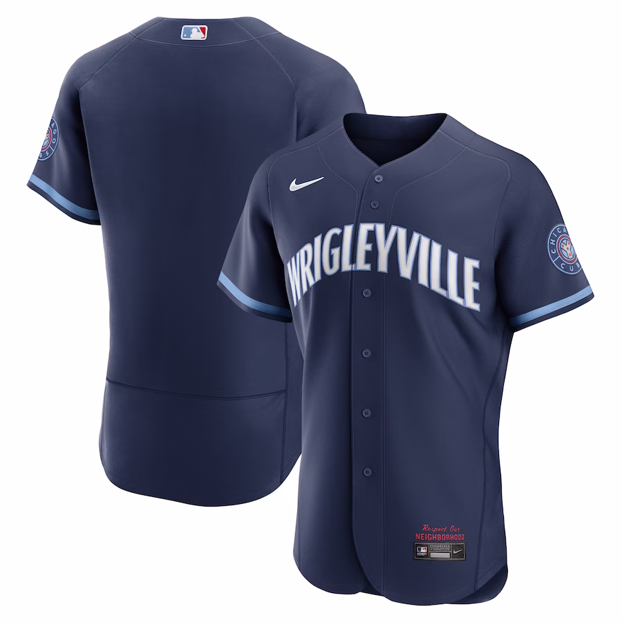 Men's Chicago Cubs Nike Navy City Connect Authentic Jersey - Jersey