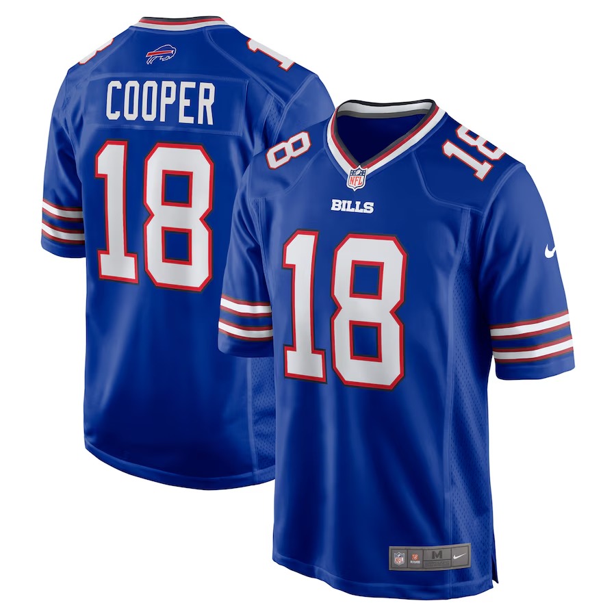 Men's Buffalo Bills Amari Cooper Nike Royal Game Jersey - Jersey