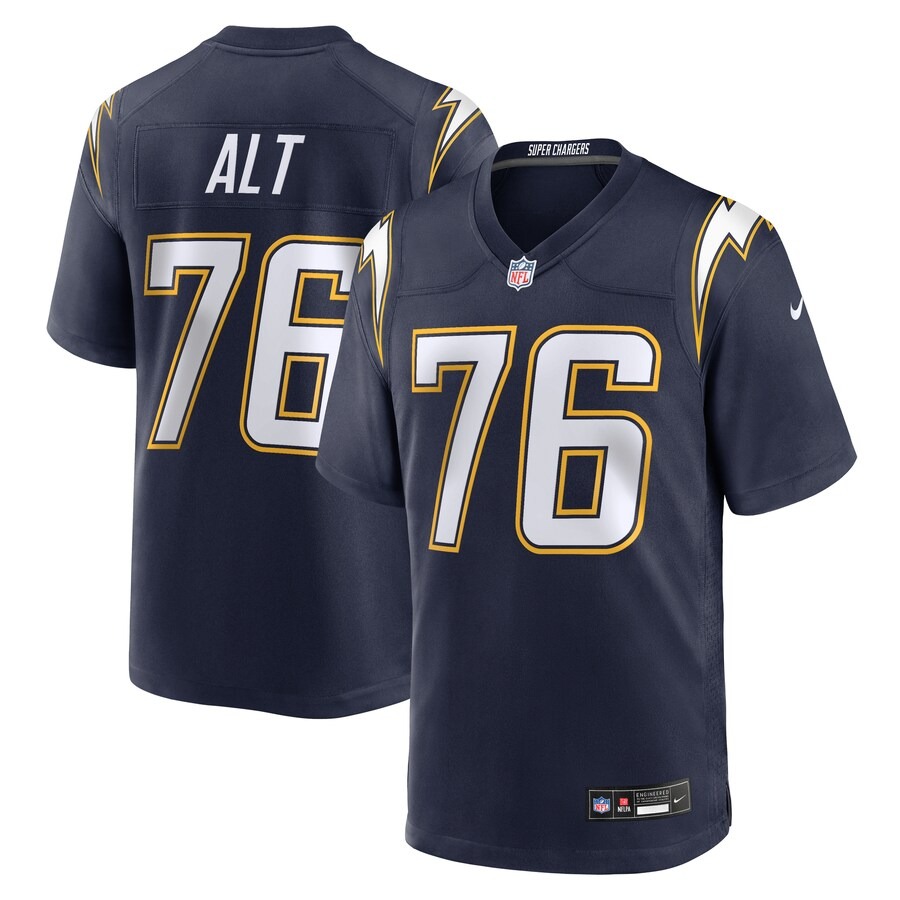 Men's Los Angeles Chargers Joe Alt Nike Navy Alternate Super Chargers Game Player Jersey - Jersey