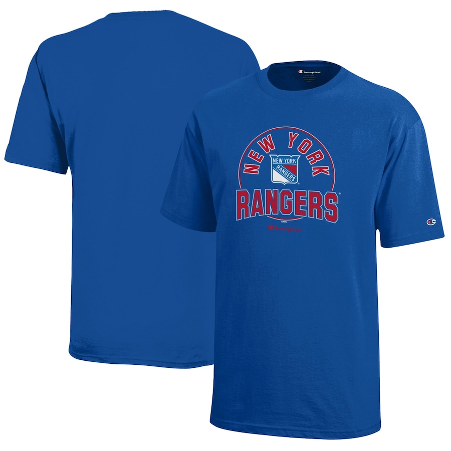 Youth New York Rangers Champion Royal Jersey T-Shirt - Jersey