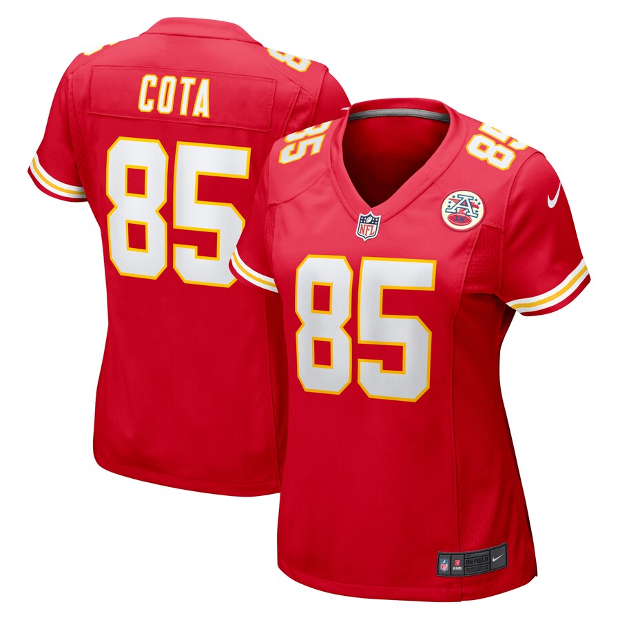 Women's Kansas City Chiefs Chase Cota Nike  Red  Game Jersey - Jersey