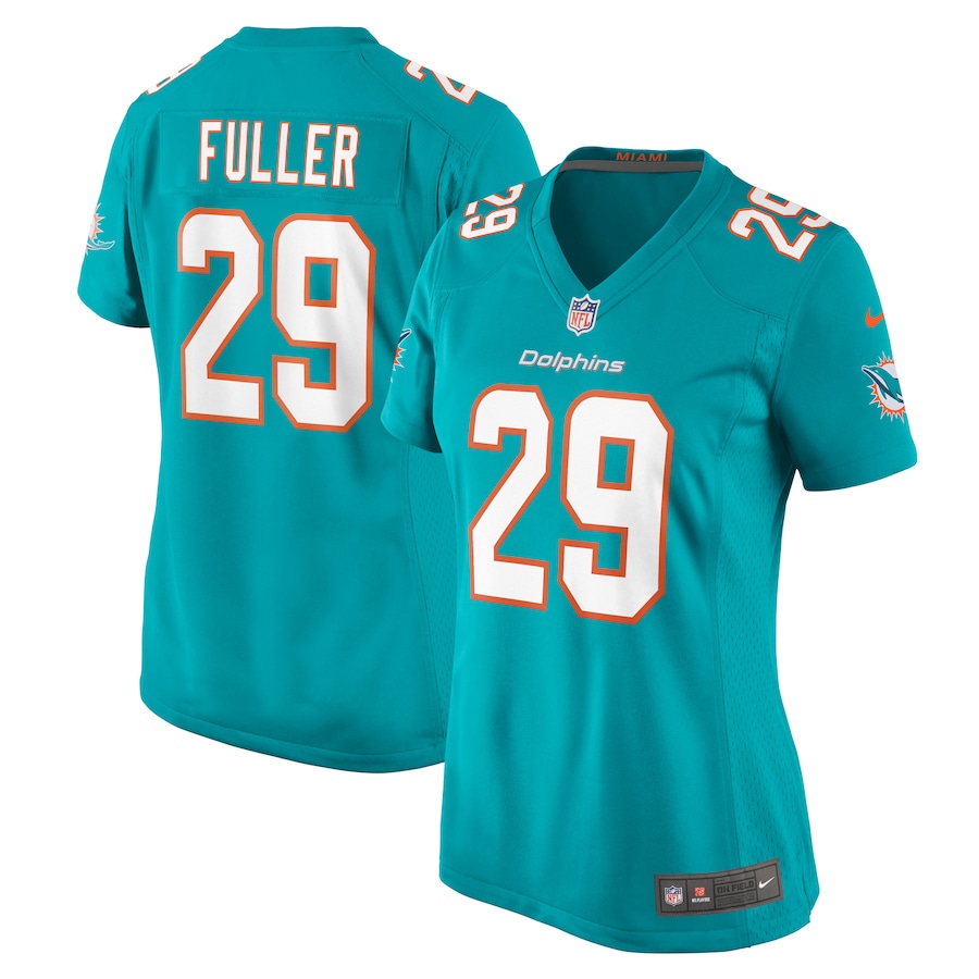 Women's Miami Dolphins Kendall Fuller Nike Aqua Game Jersey - Jersey