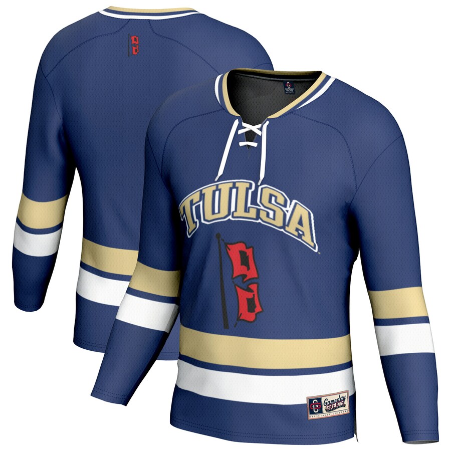 Youth GameDay Greats Royal Tulsa Golden Hurricane Hockey Jersey - Jersey