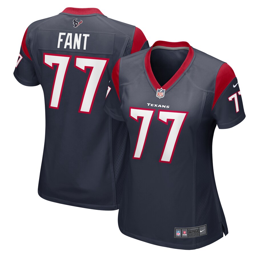 Women's Houston Texans George Fant Nike  Navy  Game Jersey - Jersey