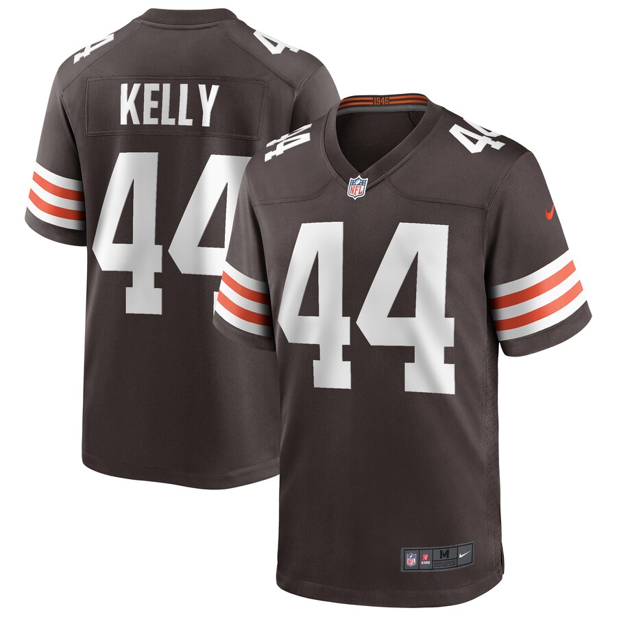 Men's Cleveland Browns Leroy Kelly Nike Brown Game Retired Player Jersey - Jersey