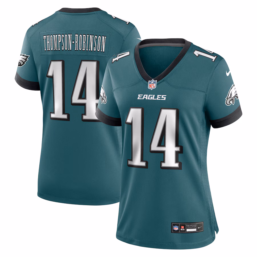 Women's Philadelphia Eagles Dorian Thompson-Robinson Nike Midnight Green Team Game Jersey - Jersey
