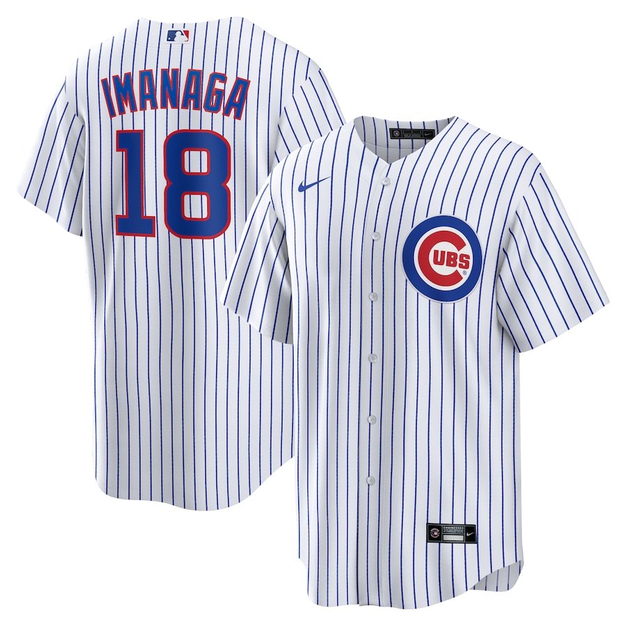 Men's Chicago Cubs Shota Imanaga Nike White Home Replica Jersey - Jersey