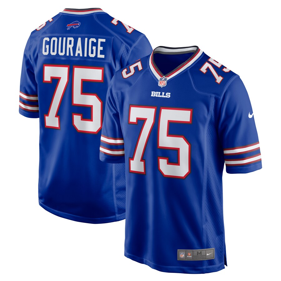 Men's Buffalo Bills Richard Gouraige Nike Royal Team Game Jersey - Jersey