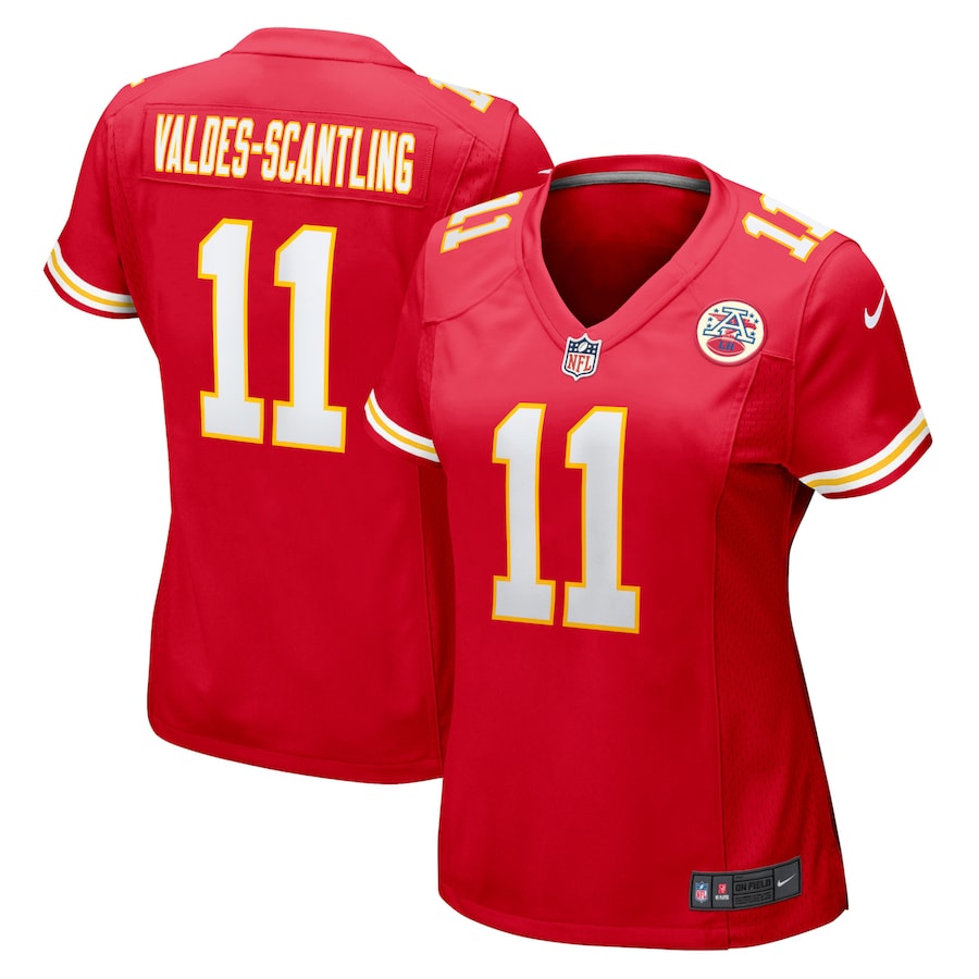Women's Kansas City Chiefs Marquez Valdes-Scantling Nike Red Game Jersey - Jersey
