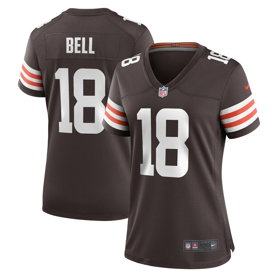 Women's Cleveland Browns David Bell Nike Brown Game Jersey - Jersey