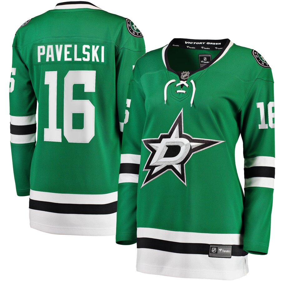 Women's Dallas Stars Joe Pavelski Fanatics Branded Kelly Green Breakaway Home Player Jersey - Jersey