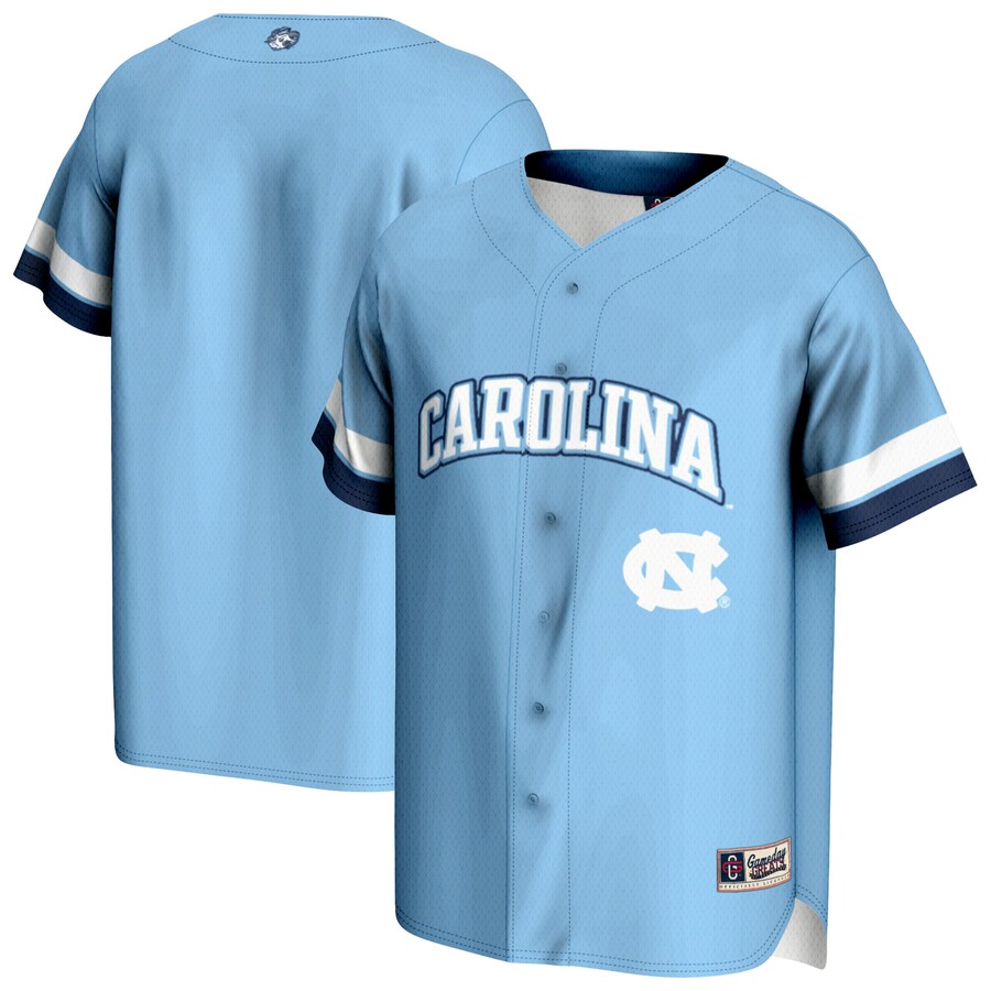 Youth GameDay Greats Carolina Blue North Carolina Tar Heels Baseball Jersey - Jersey