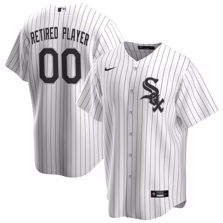 Men's Chicago White Sox Nike White Home Pick-A-Player Retired Roster Replica Jersey - Jersey