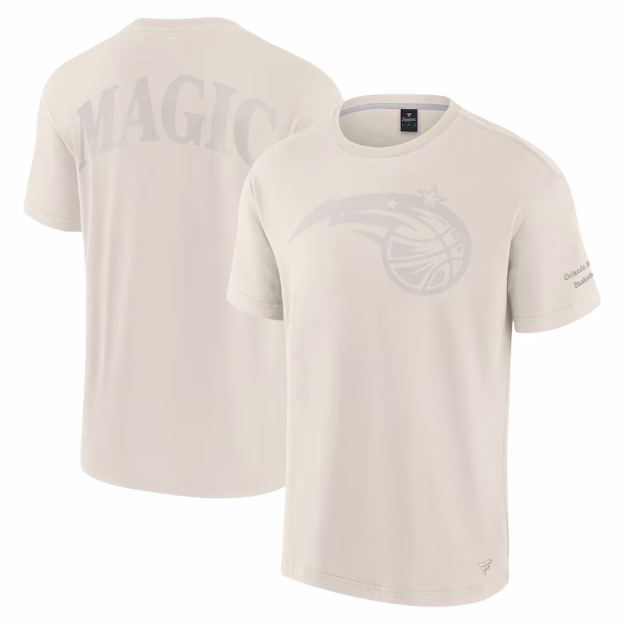 Men's Orlando Magic Fanatics Cream Elements Iconic T-Shirt - Jersey