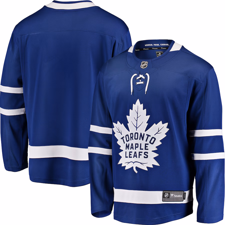 Men's Toronto Maple Leafs Fanatics Blue Breakaway Home Jersey - Jersey