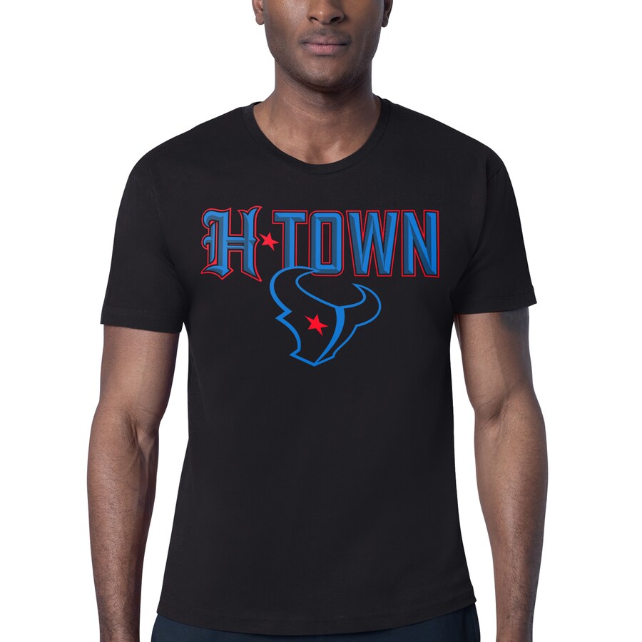 Men's Houston Texans Starter Black H-Town Graphic T-Shirt - Jersey