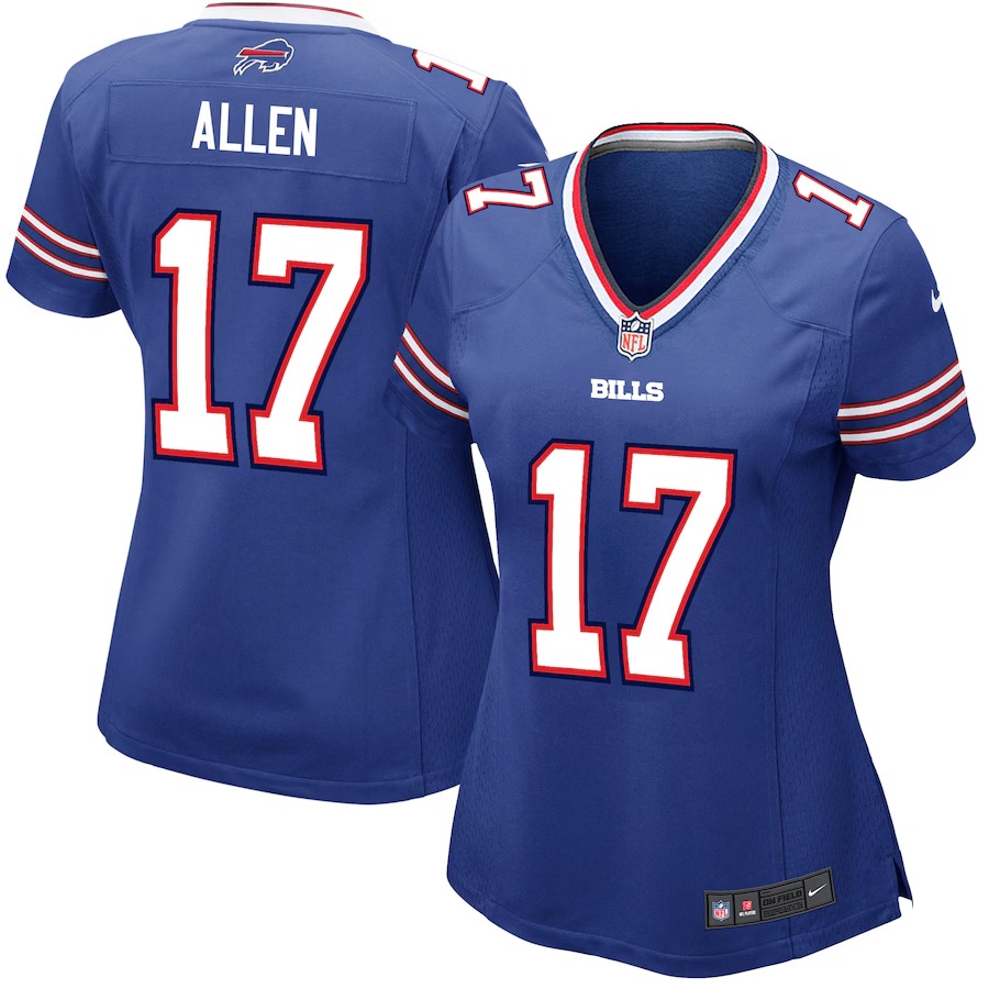 Women's Buffalo Bills Josh Allen Nike Royal Game Player Jersey - Jersey