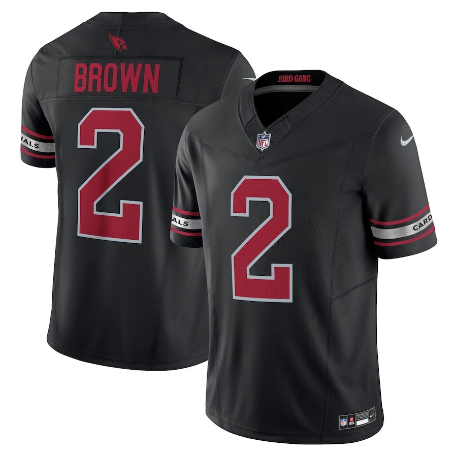 Men's Arizona Cardinals Marquise Brown Nike Black Vapor F.U.S.E. Limited Jersey - Jersey
