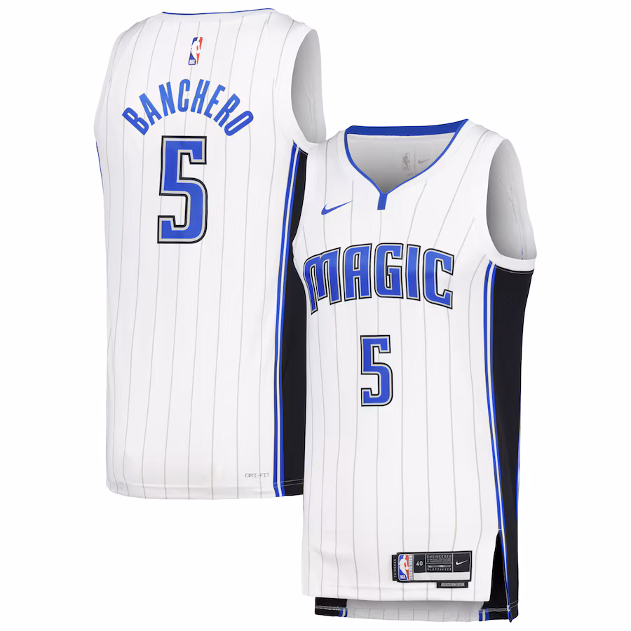 Unisex Orlando Magic Paolo Banchero Nike White Swingman Jersey - Association Edition - Jersey