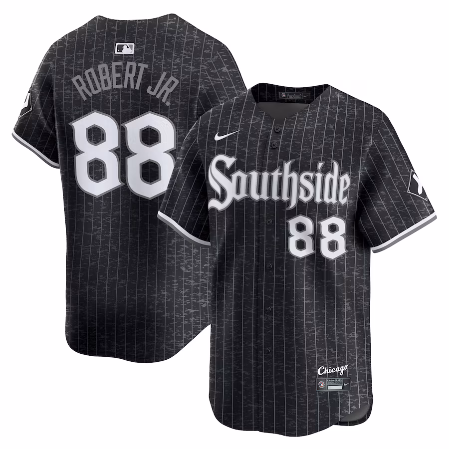 Men's Chicago White Sox Luis Robert Jr. Nike Black City Connect Limited Player Jersey - Jersey