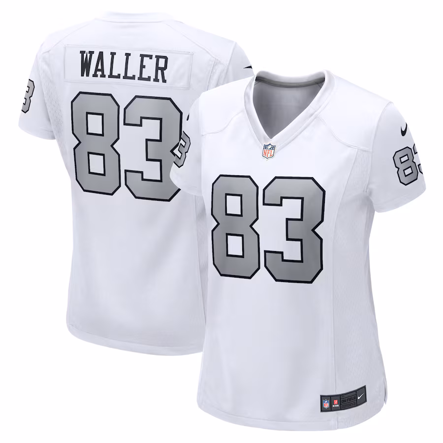 Women's Las Vegas Raiders Darren Waller Nike White Player Jersey - Jersey