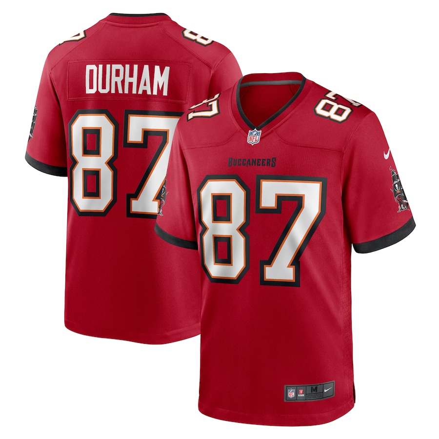 Men's Tampa Bay Buccaneers Payne Durham Nike  Red  Game Jersey - Jersey