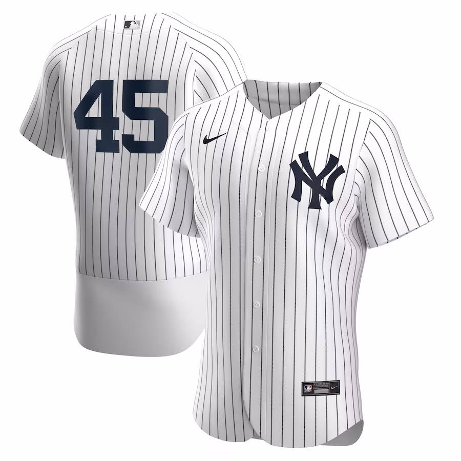Men's New York Yankees Gerrit Cole Nike White Home Authentic Player Jersey - Jersey
