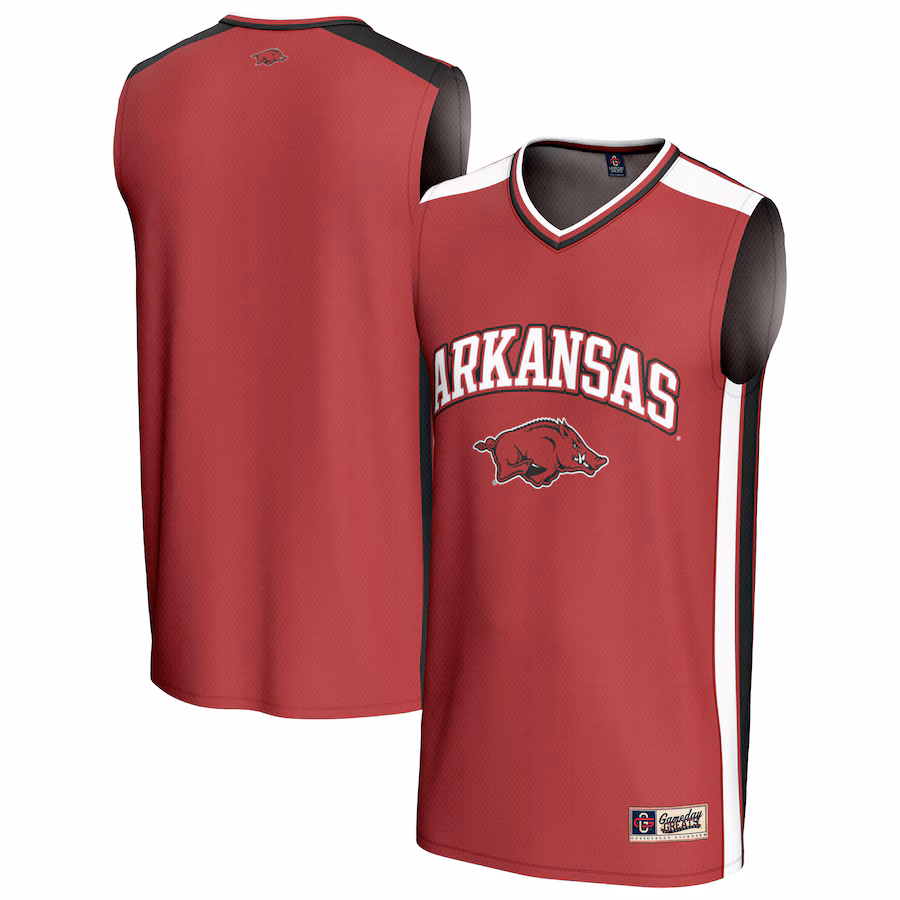 Unisex GameDay Greats Cardinal Arkansas Razorbacks Spirit Basketball Jersey - Jersey