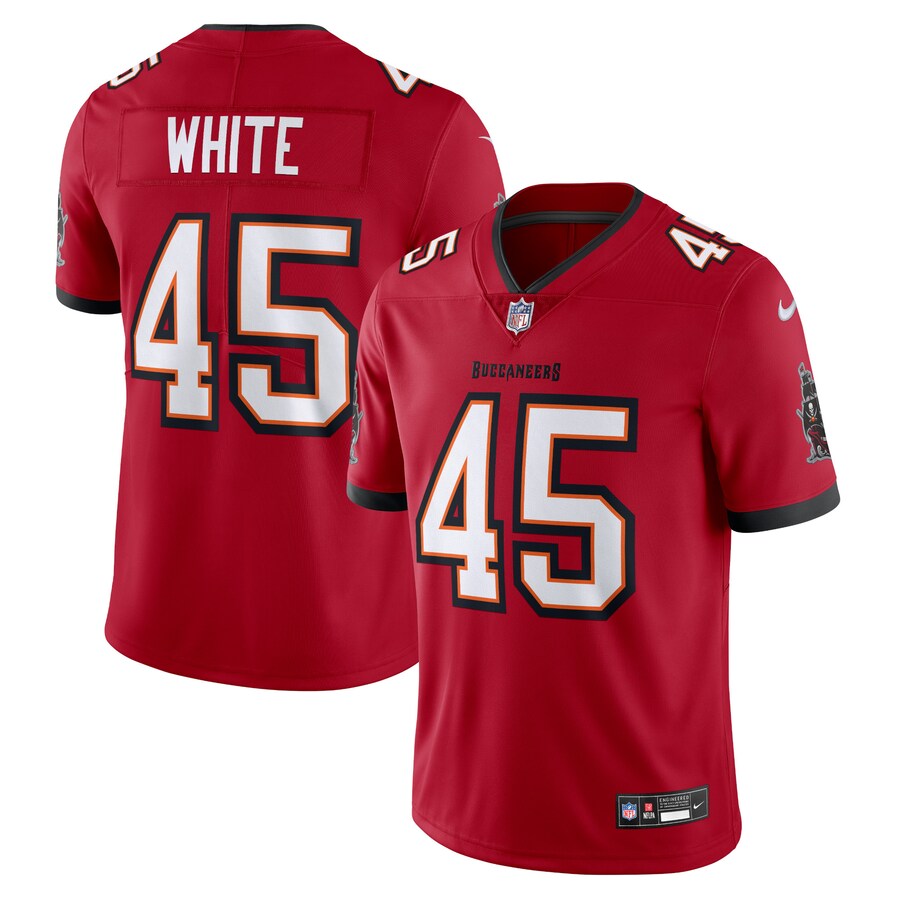 Men's Tampa Bay Buccaneers Devin White Nike Red  Vapor Untouchable Limited Jersey - Jersey
