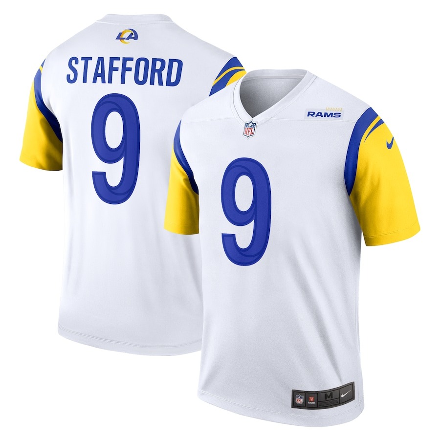 Men's Los Angeles Rams Matthew Stafford Nike White Legend Jersey - Jersey