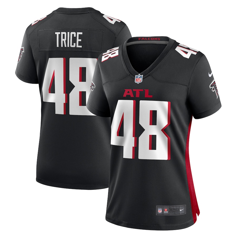 Women's Atlanta Falcons Bralen Trice Nike Black Game Jersey - Jersey